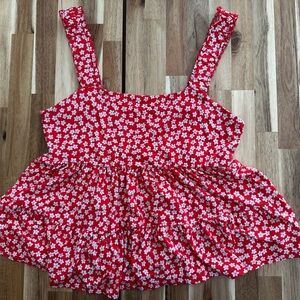 SO Vibrant Red Top